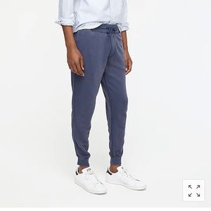 J Crew Men’s Lightweight French Terry Jogger Navy